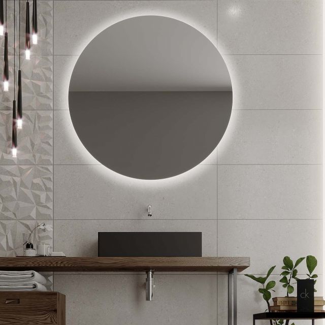Runder Spiegel mit LED-Beleuchtung C3