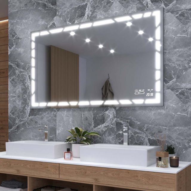 Spiegel mit LED-Beleuchtung M21 Premium