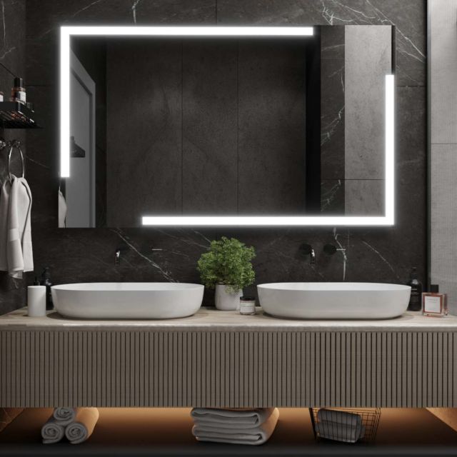 Spiegel mit LED-Beleuchtung M23 Premium