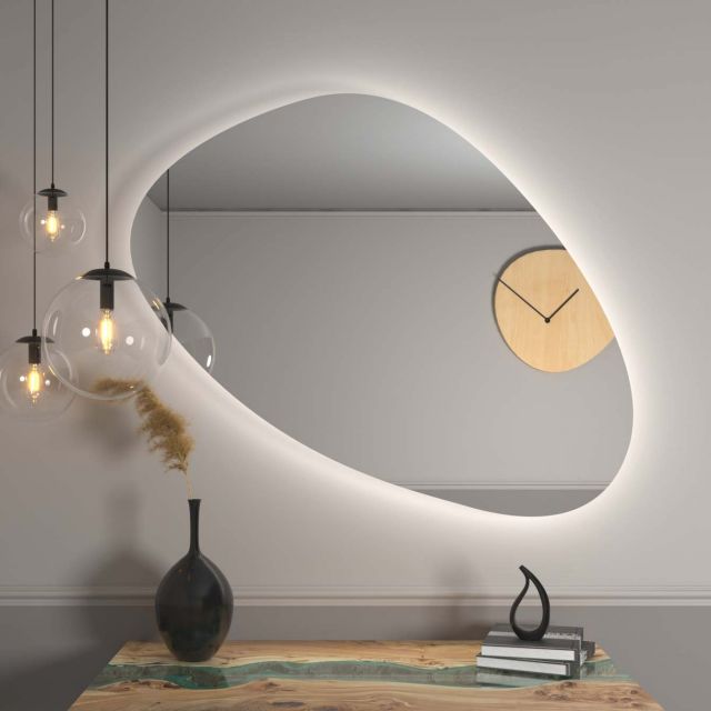 Organischer LED-Spiegel mit Beleuchtung A20